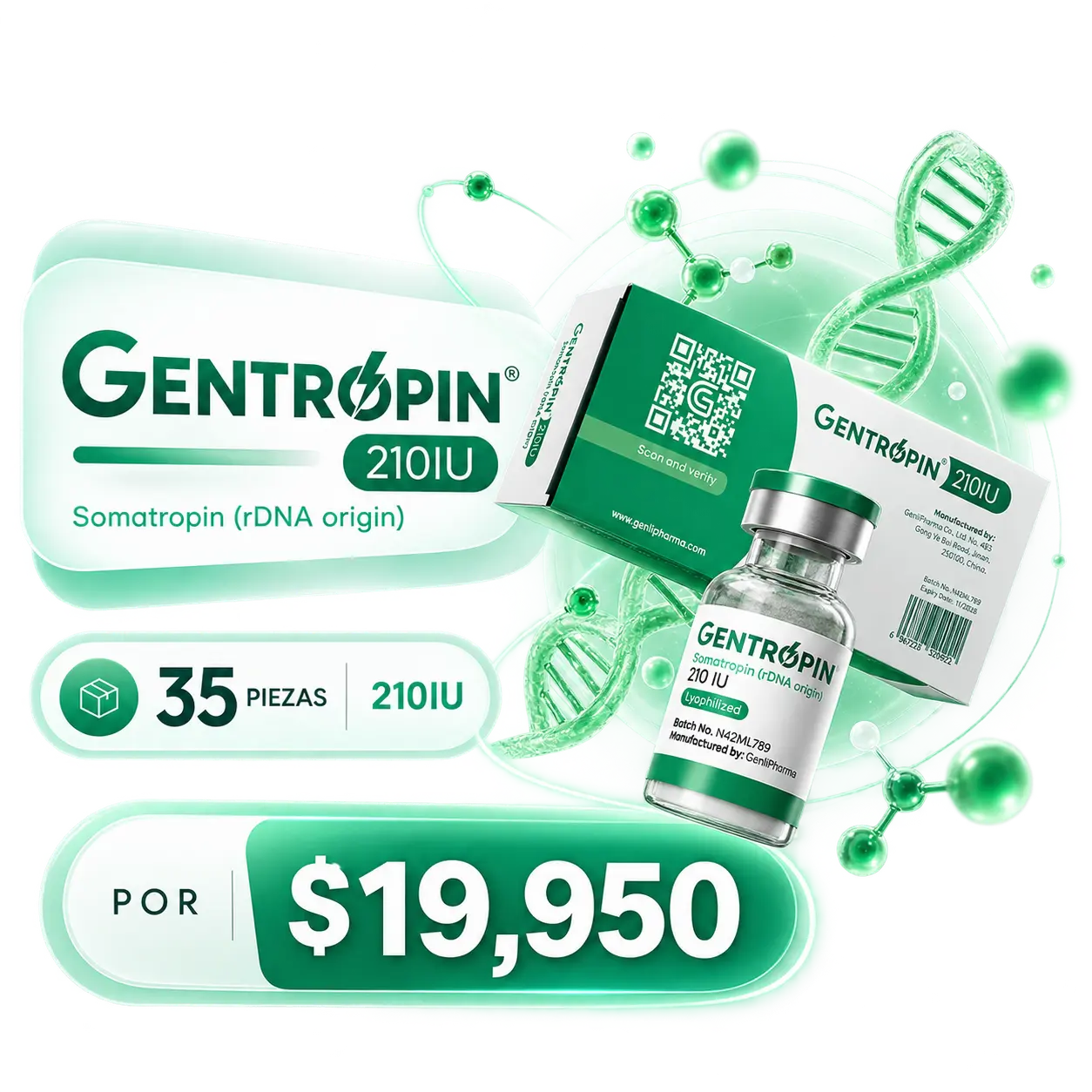 35 GENTROPIN 210IU