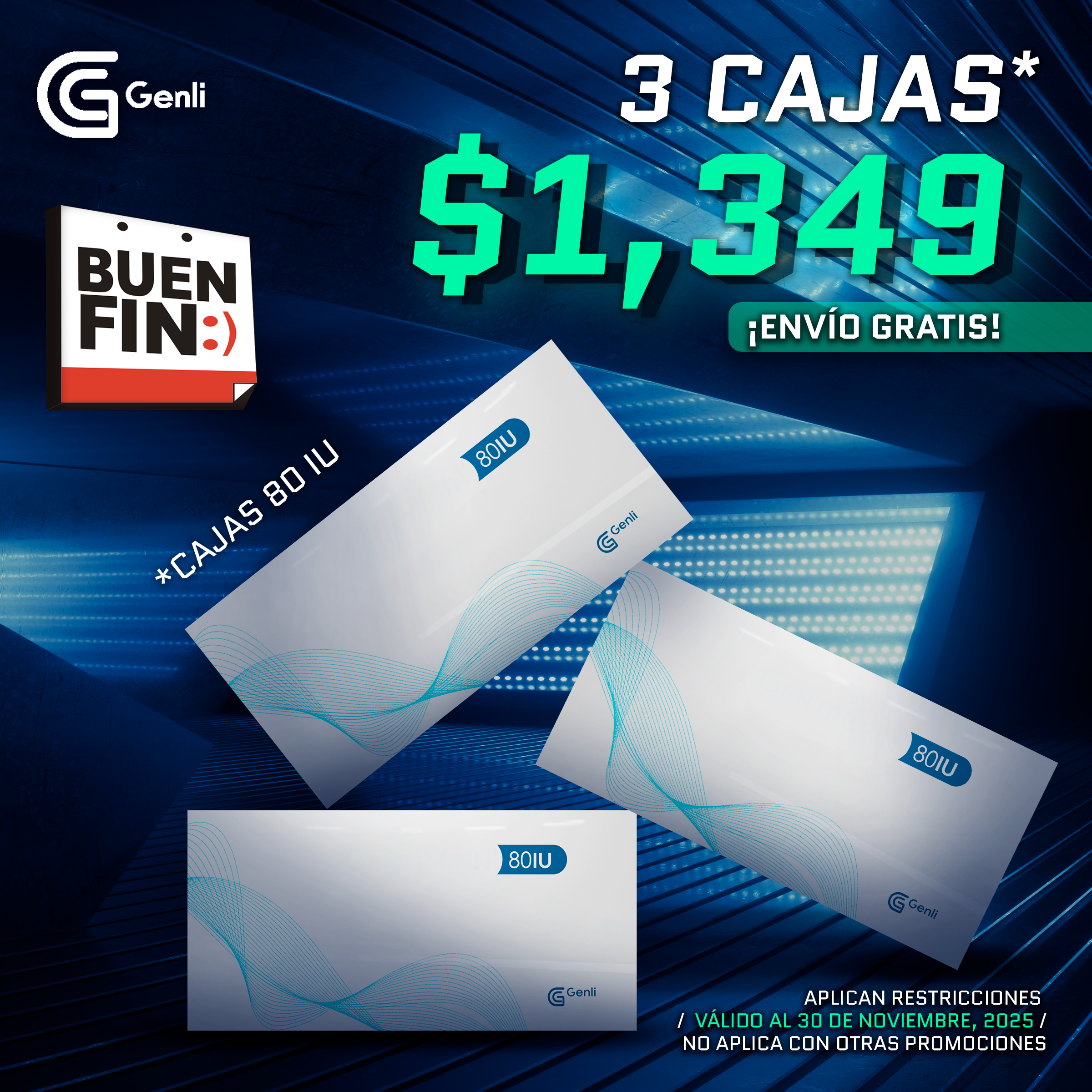 TRATAMIENTO 3 CAJAS 80 IU